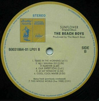 LP The Beach Boys - Feel Flows" The Sunflower & Surf’s Up Sessions 1969-1971 (2 LP) - 3