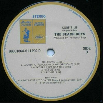 LP plošča The Beach Boys - Feel Flows" The Sunflower & Surf’s Up Sessions 1969-1971 (2 LP) - 5