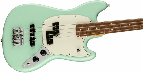 4-strenget basguitar Fender Mustang Bass PJ MN Surf Green 4-strenget basguitar - 3