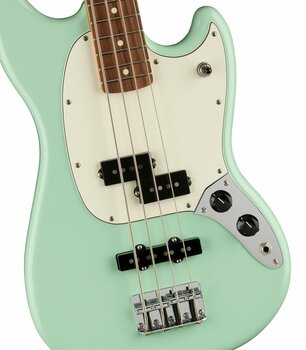 4-strenget basguitar Fender Mustang Bass PJ MN Surf Green 4-strenget basguitar - 4