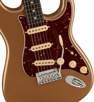 Guitare électrique Fender American Profesional II Stratocaster RW Firemist Gold - 4