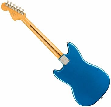 Elektriska gitarrer Fender Squier FSR 60s Competition Mustang Classic Vibe 60s LRL Lake Placid Blue-Olympic White Stripes - 2