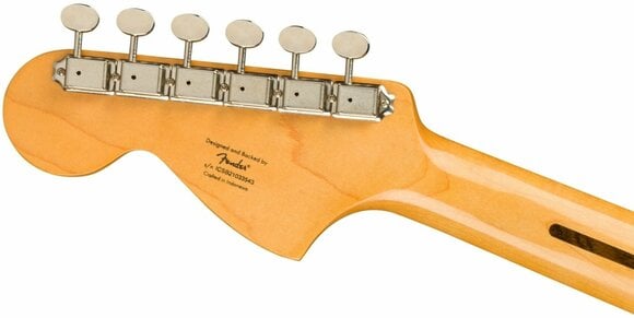 E-Gitarre Fender Squier FSR 60s Competition Mustang Classic Vibe 60s LRL Lake Placid Blue-Olympic White Stripes - 6
