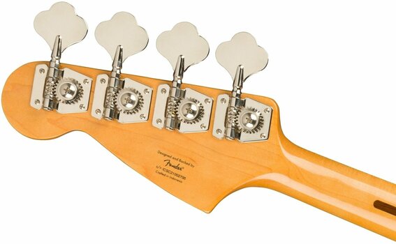 Електрическа бас китара Fender Squier FSR 60s Competition Mustang Bass Classic Vibe 60s LRL Lake Placid Blue-Olympic White Stripes - 6