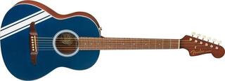 Akustikgitarre Fender Sonoran Mini Competition Stripe Lake Placid Blue Akustikgitarre - 2