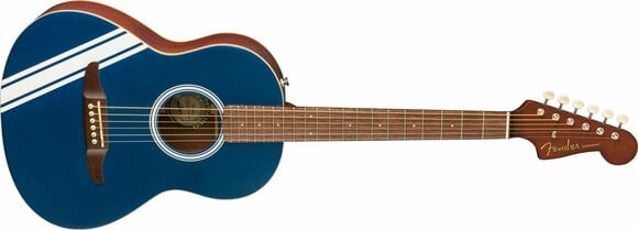 Akustikgitarre Fender Sonoran Mini Competition Stripe Lake Placid Blue - 3
