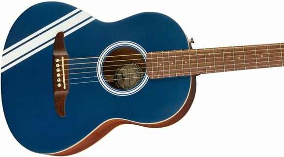 Akoestische gitaar Fender Sonoran Mini Competition Stripe Lake Placid Blue - 4