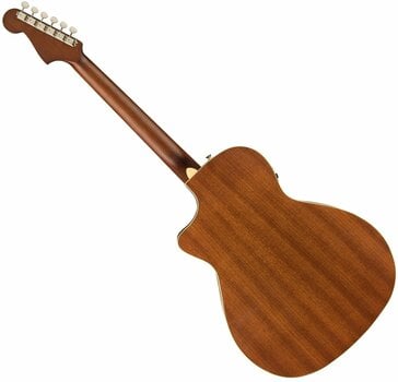 Elektroakusztikus gitár Fender FSR Newport Player WN Shell Pink - 2