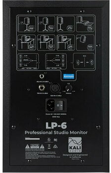 2-pásmový aktívny štúdiový monitor Kali Audio LP-6 V2 - 8