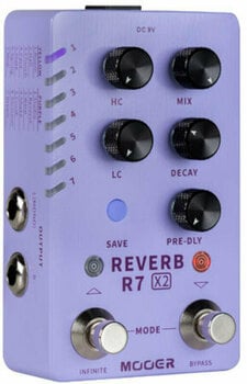 Eфект за китара MOOER R7 X2 Reverb - 3