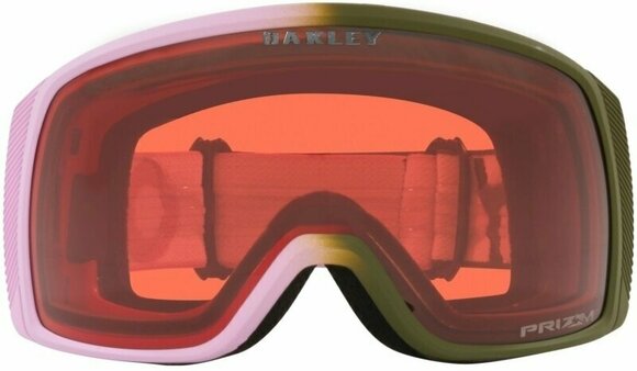 Óculos de esqui Oakley Flight Tracker S 710634 Origins Lavender Dark Brush/Prizm Snow Rose Óculos de esqui - 2