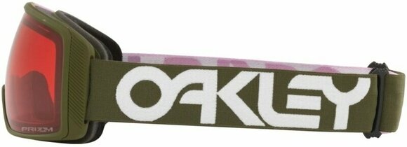 Ski Goggles Oakley Flight Tracker S 710634 Origins Lavender Dark Brush/Prizm Snow Rose Ski Goggles - 4