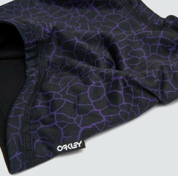 Um lenço Oakley Printed Neck Gaiter Deepviolet/Black UNI Um lenço - 3