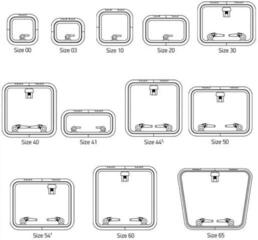 Brodski prozor Lewmar Low Profile - 1