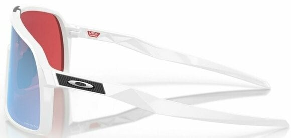 Cycling Glasses Oakley Sutro 94062237 Polished White/Prizm Snow Sapphire Cycling Glasses - 5