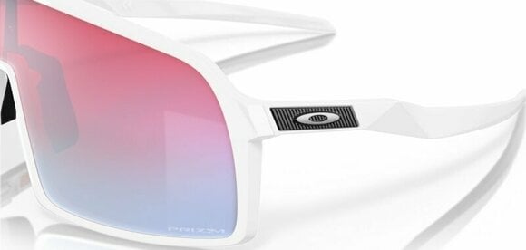 Cycling Glasses Oakley Sutro 94062237 Polished White/Prizm Snow Sapphire Cycling Glasses - 6