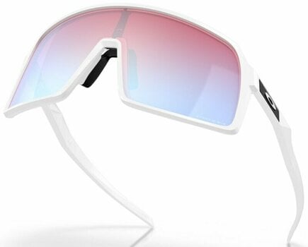 Cycling Glasses Oakley Sutro 94062237 Polished White/Prizm Snow Sapphire Cycling Glasses - 8