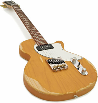 Elektromos gitár Cort Sunset TC Worn Butter Blonde - 6