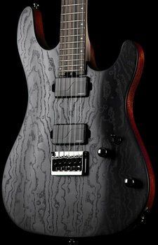 Elektromos gitár Cort KX500 Etched Black  - 4