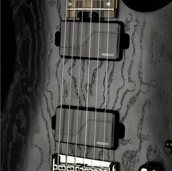 Elektromos gitár Cort KX500 Etched Black  - 5