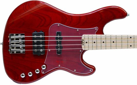 4-string Bassguitar Cort GB74JH Trans Red - 2