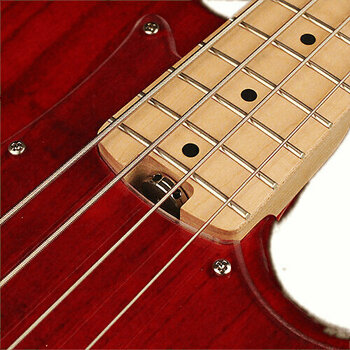 4-string Bassguitar Cort GB74JH Trans Red - 3