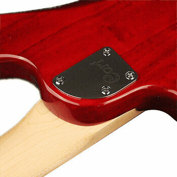 4-string Bassguitar Cort GB74JH Trans Red - 4