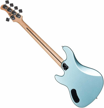 5-string Bassguitar Cort GB55JJ Sea Foam Pearl Green - 2