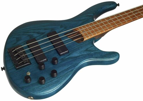 4-string Bassguitar Cort B4 Plus ASRM OP Aqua Blue - 5