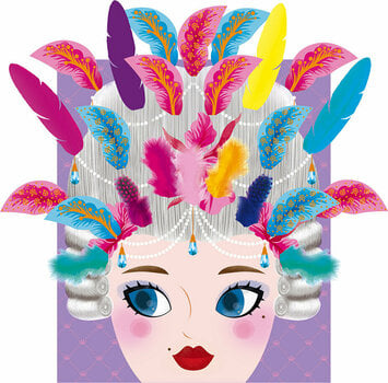 Art and Creative Set Janod Masquerade Ball With Feathers Maxi - 4