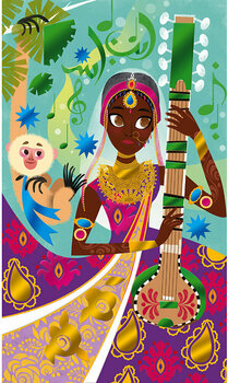 Art and Creative Set Janod Glittering Pictures Bollywood Midi - 4