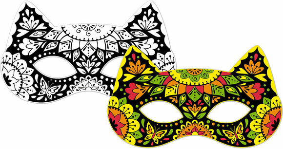 Изстъргващо изображение Janod Изстъргващо изображение Миди оцветяващи маски за животни - 3