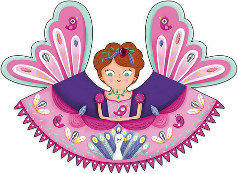 Art and Creative Set Janod Hanging Carousel Fairies Maxi - 12