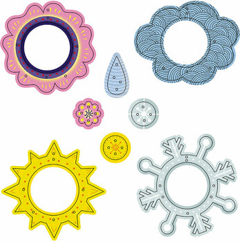 Art and Creative Set Janod Dream Catcher 4 Seasons  Set Deco - 2