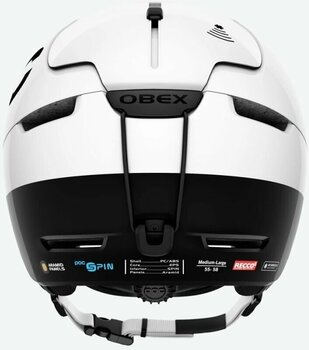 Ski Helmet POC Obex Backcountry Spin Hydrogen White XS/S (51-54 cm) Ski Helmet - 4
