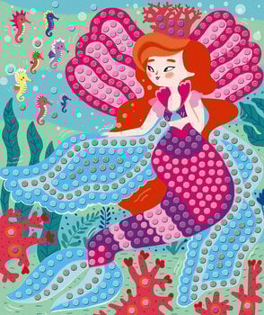 Art and Creative Set Janod Mosaic Princess Set Mini - 3