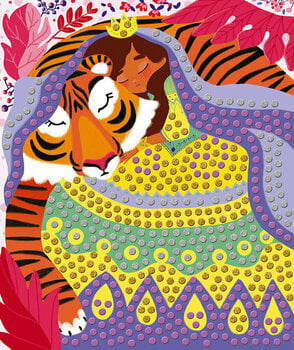 Art and Creative Set Janod Mosaic Princess Set Mini - 4