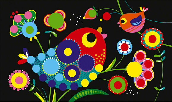 Kunst og kreativt sæt Janod Pictures With Round Stickers Jar Set Midi - 5