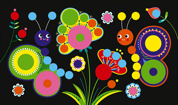 Kunst og kreativt sæt Janod Pictures With Round Stickers Jar Set Midi - 6