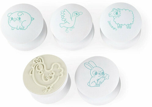 Stamp for Kids Janod J07795 Stamps for Kids Baby Farm - 3