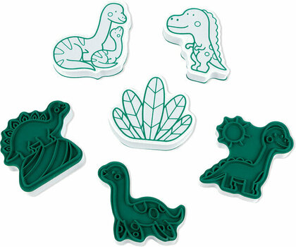 Frimærke til børn Janod J07796 Stamps for Kids Dinosaur - 3