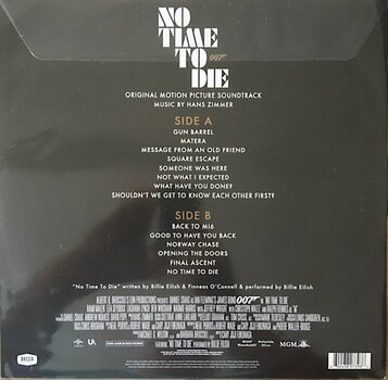 Vinyl Record Hans Zimmer - No Time To Die - Original Motion Picture Soundtrack (Picture Disc) (2 LP) - 2