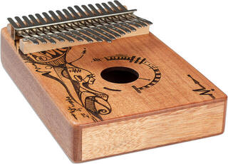 Kalimba Sela SE 250 Art Series 17 Peaceful Mind Kalimba - 2