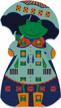 Kunst og kreativt sæt Janod Weaving With Strips Of Paper Animals Set Midi - 3