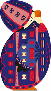 Kunst og kreativt sæt Janod Weaving With Strips Of Paper Animals Set Midi - 6