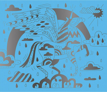 Scratch Art - raaputusaskartelu Janod Scratch Art - raaputusaskartelu Horses And Unicorn - 6