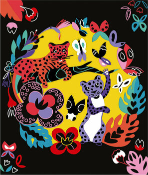 Scratch Art - raaputusaskartelu Janod Scratch Art - raaputusaskartelu Animals Of The World - 5