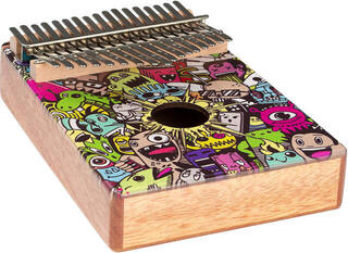 Kalimba Sela SE 254 Art Series 17 Little Monster Kalimba - 3