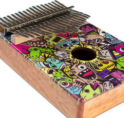 Kalimba Sela SE 254 Art Series 17 Little Monster Kalimba - 2