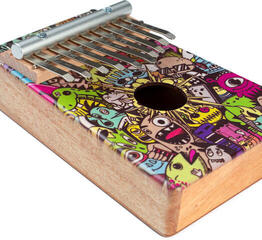 Kalimba Sela SE 259 Art Series 10 Little Monster Kalimba - 3